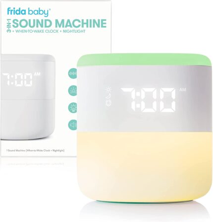 Frida Baby 3-in-1 Sound Machine + When-to-Wake Clock